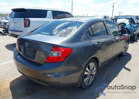2012 Honda Civic Lx из США, поврежденный, VIN 2HGFB2F5XCH560709